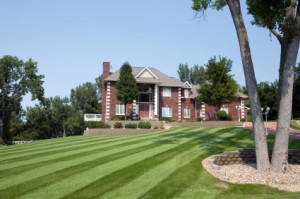 Nothing looks nicer than a manicured, weed free lawn!!